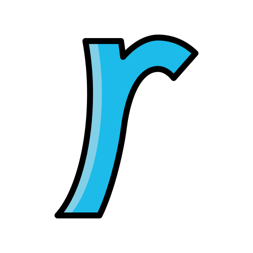 文字r Generic color lineal-color icon