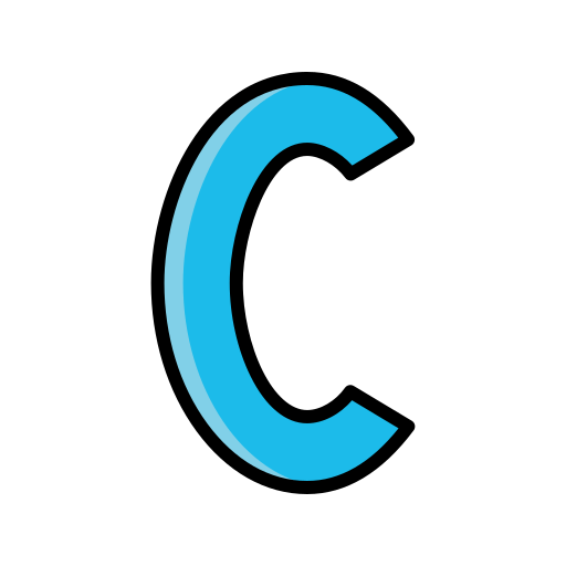 Letter c Generic color lineal-color icon