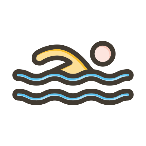 수영선수 Generic color lineal-color icon