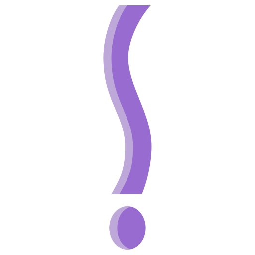 Exclamation mark Generic color fill icon