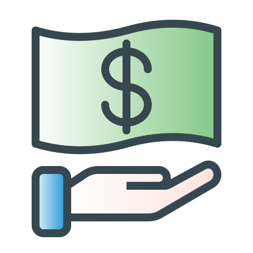 Income Generic gradient lineal-color icon