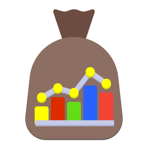 Chart Generic color fill icon