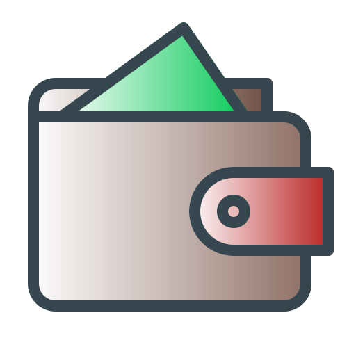 Wallet Generic gradient lineal-color icon