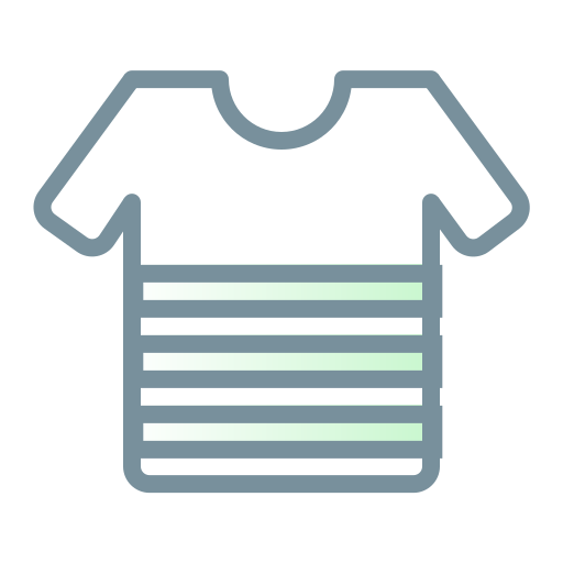 Tshirt Generic gradient lineal-color icon