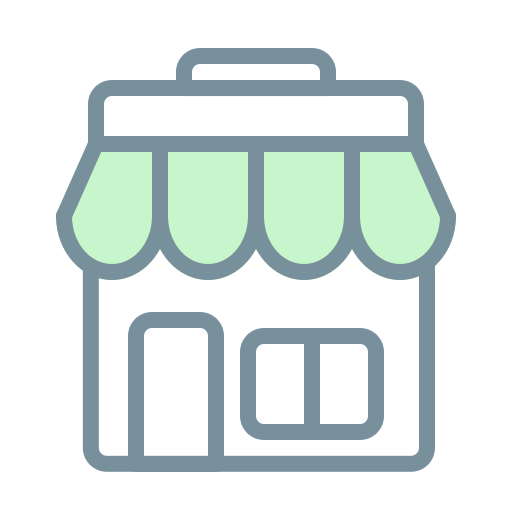 Store Generic color lineal-color icon