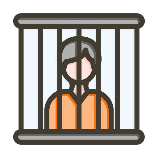 prisión Generic color lineal-color icono