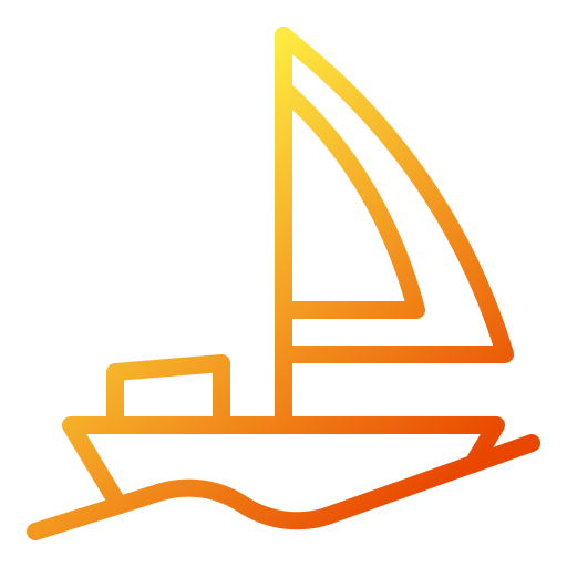 Лодка Generic gradient outline иконка
