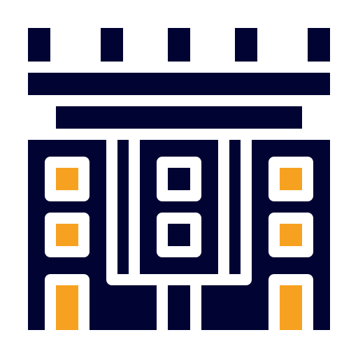 zamek z piasku Generic color fill ikona