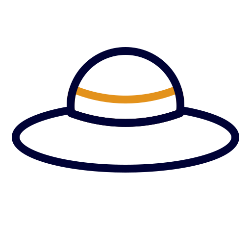 chapéu Generic color outline Ícone