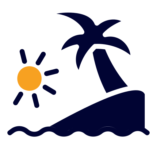 Island Generic color fill icon