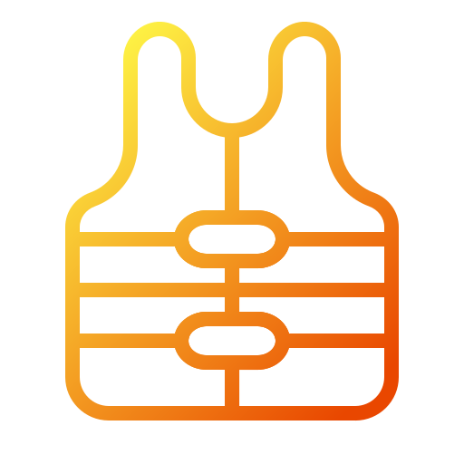 chaleco salvavidas Generic gradient outline icono