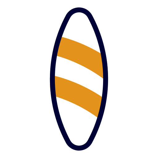 서핑 Generic color lineal-color icon