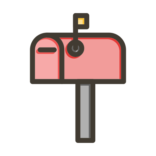 cassetta postale Generic color lineal-color icona