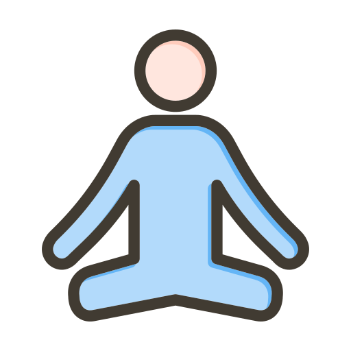 Meditation Generic color lineal-color icon