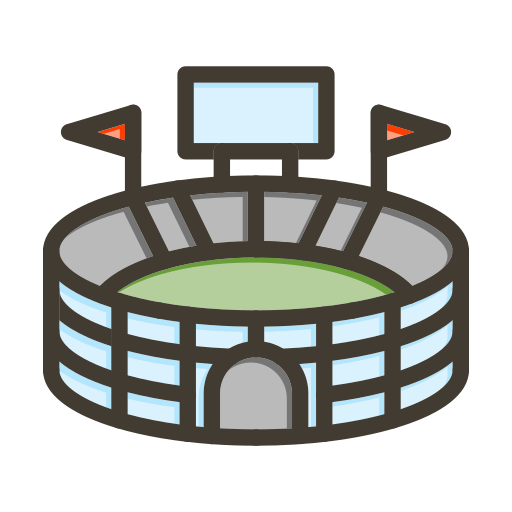 stadion Generic color lineal-color icon