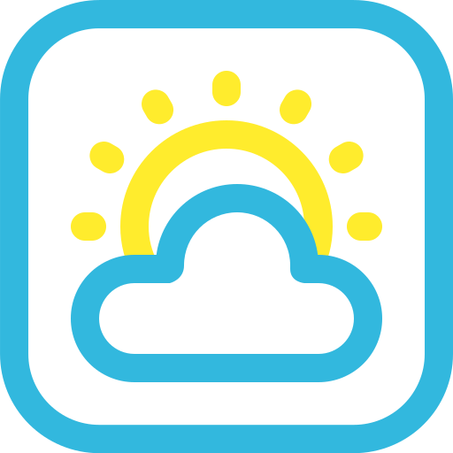 Weather app Generic color outline icon