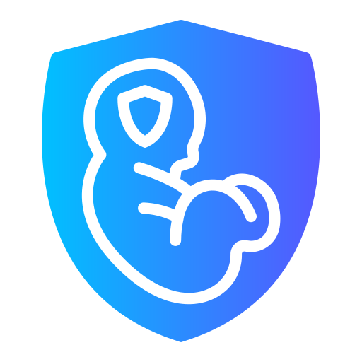 zwangerschap Generic gradient fill icoon