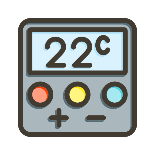 thermostat Generic color lineal-color Icône