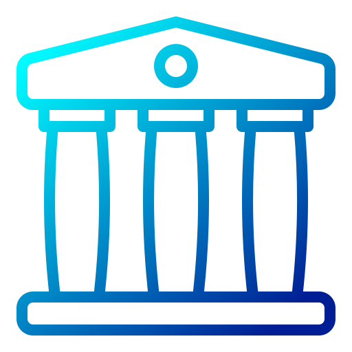 은행업 Generic gradient outline icon