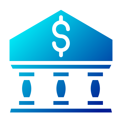 은행업 Generic gradient fill icon