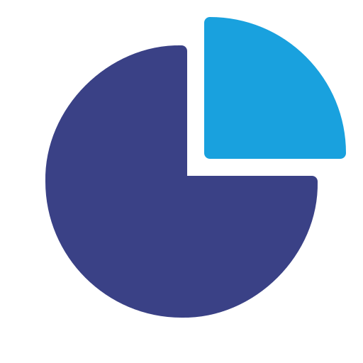 kuchendiagramm Generic color fill icon