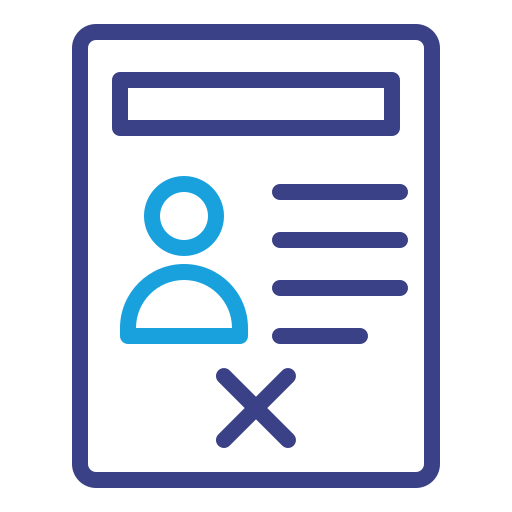 Resume Generic color outline icon