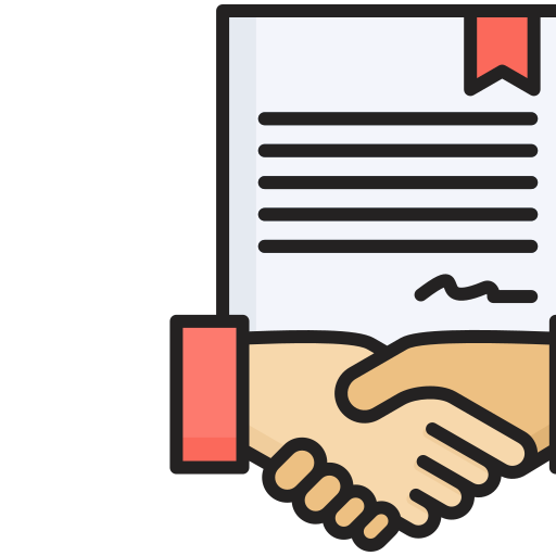 Agreement Generic color lineal-color icon