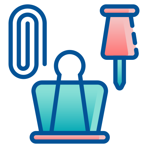Clip Generic color lineal-color icon