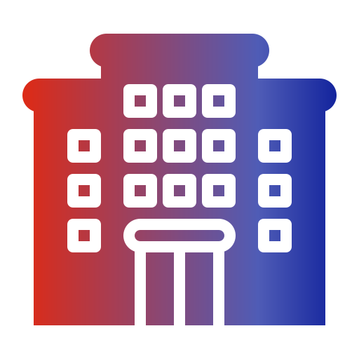 Office building Generic gradient fill icon
