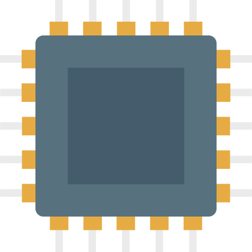 Microchip Generic color fill icon