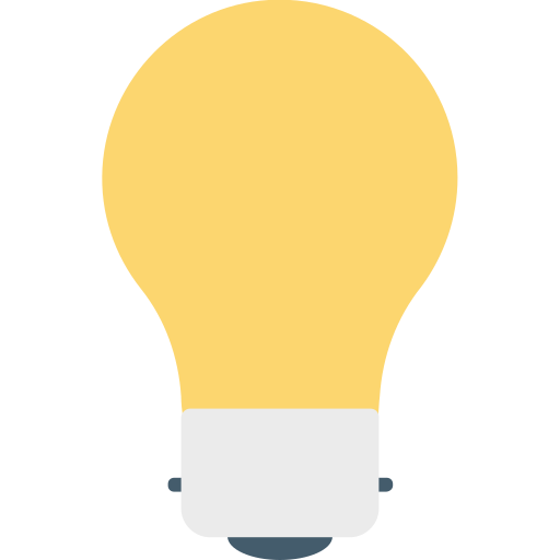 Idea bulb Generic color fill icon