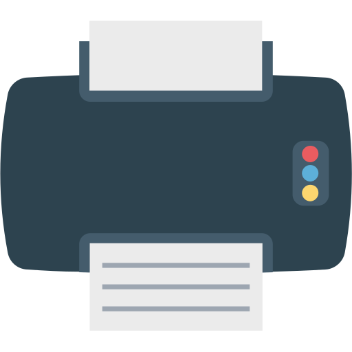 Fax machine Generic color fill icon