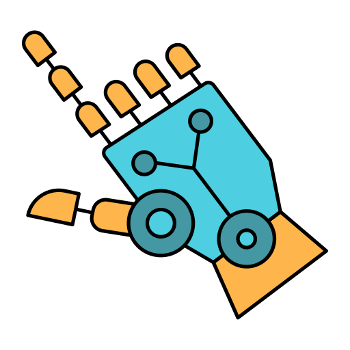 Роботизированная рука Generic color lineal-color иконка