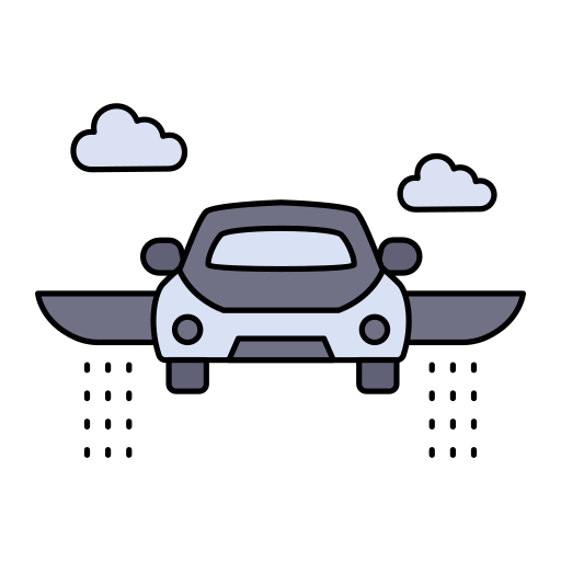 hovercar Generic color lineal-color icon