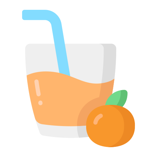 Orange juice Generic color fill icon