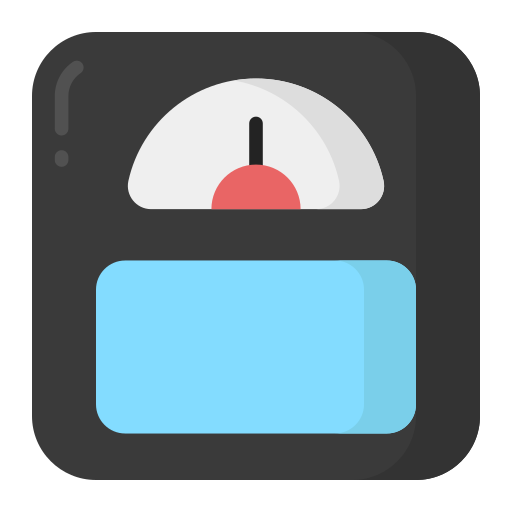 Weighing scale Generic color fill icon