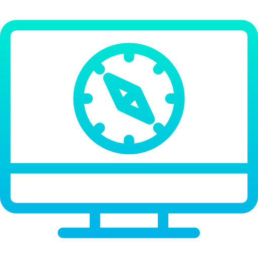 monitor Kiranshastry Gradient icon