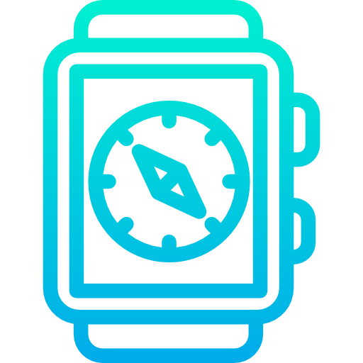 smartwatch Kiranshastry Gradient icon