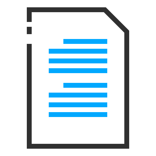 Word file Generic color outline icon