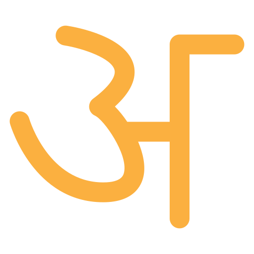 hindi Generic color outline icono