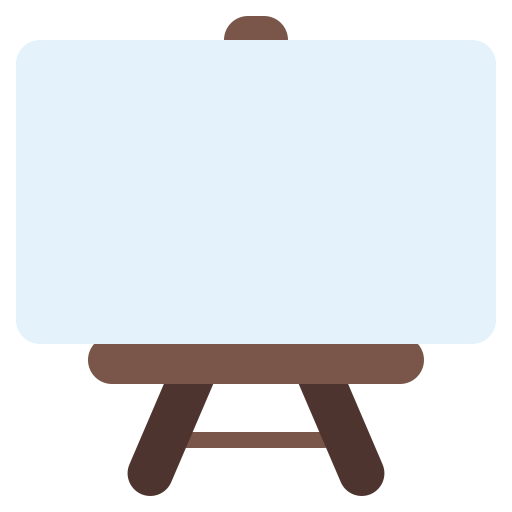 Easel Generic color fill icon