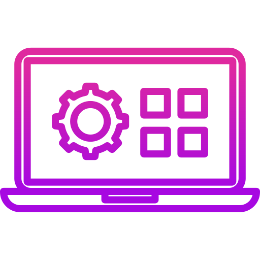 computer portatile Generic gradient outline icona