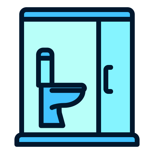 トイレ Generic color lineal-color icon