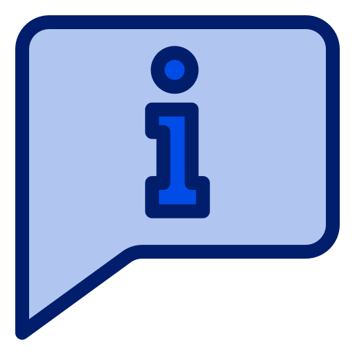 information Generic color lineal-color icon