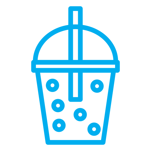 Bubble tea Generic color outline icon