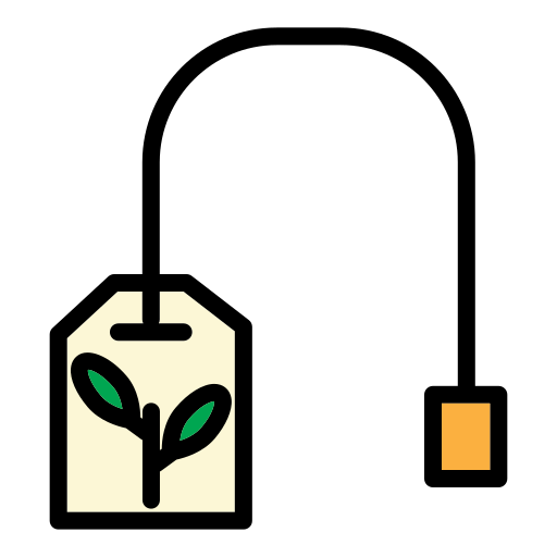 ティーバッグ Generic color lineal-color icon