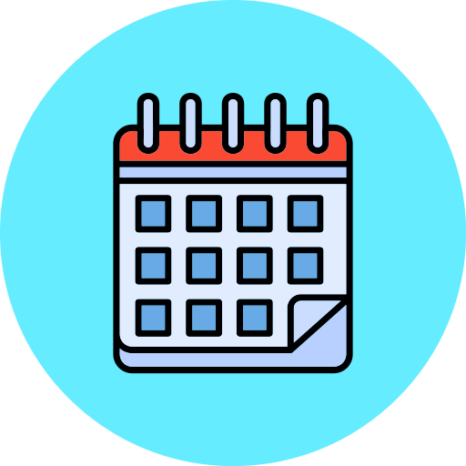 Calender Generic color lineal-color icon