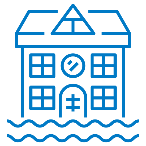 inundación Generic color outline icono