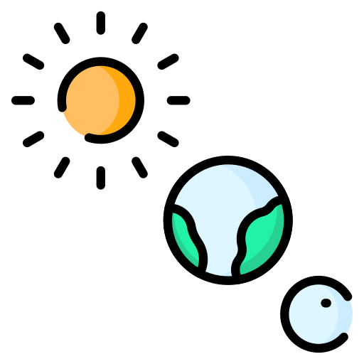 księżycowy Generic color lineal-color ikona