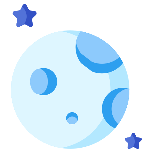 maan en sterren Generic color fill icoon